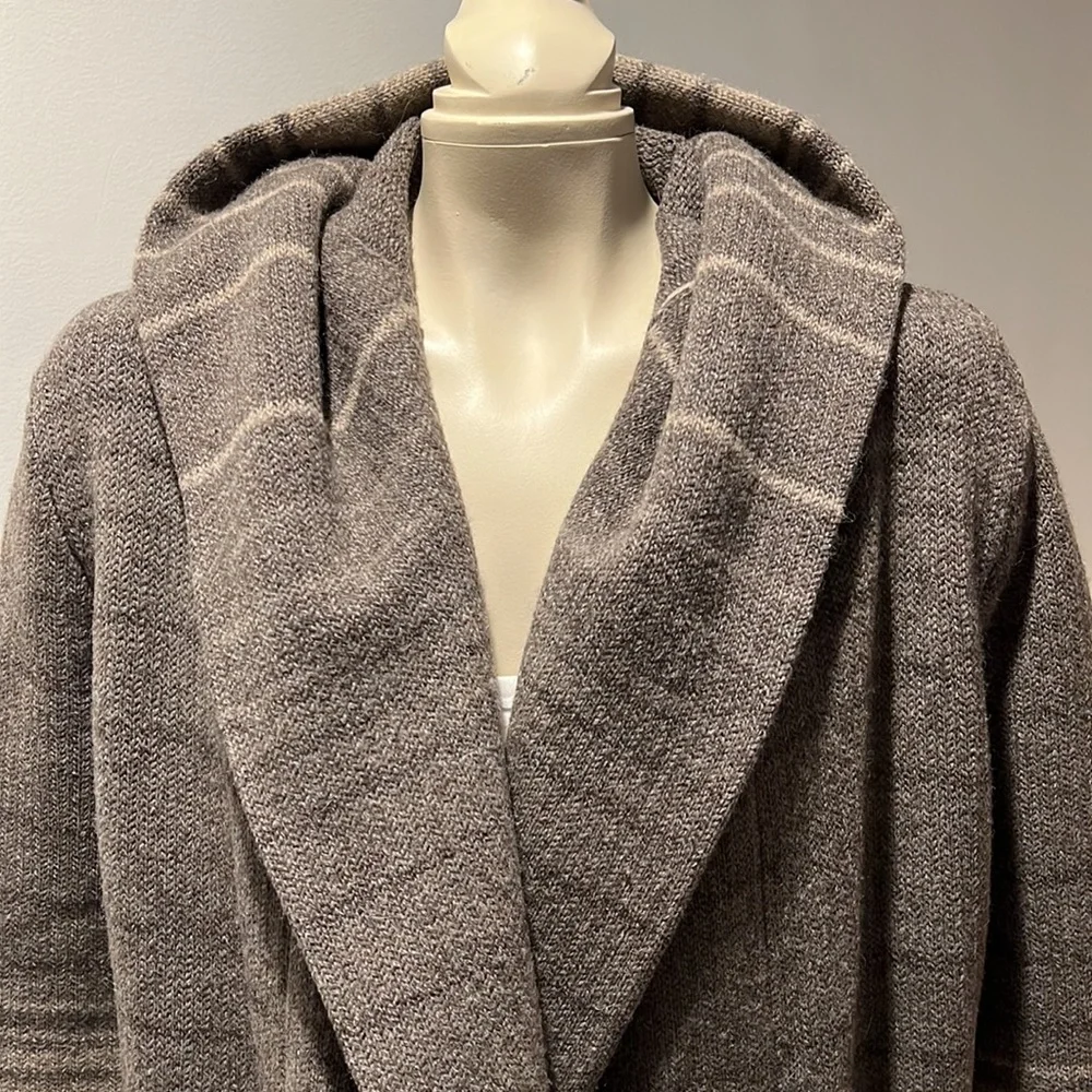 VINCE WOOL/ALPACA SWEATER COAT / CARDIGAN - Picture 3 of 9